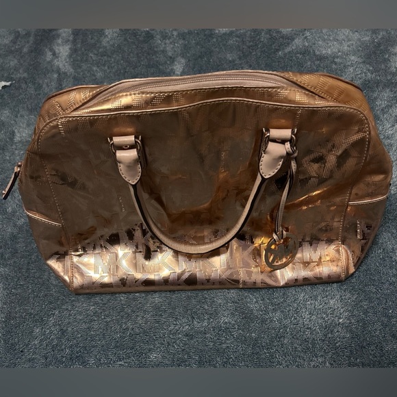 Michael Kors Rose Gold Purse - Picture 8 of 12